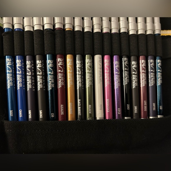 Urban Decay 24/7 Inks Glide-On Eye Pencils with Pouch - Picture 2 of 6